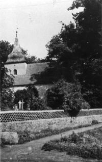 Kirche um 1960